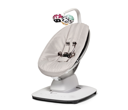 4 Moms mamaRoo Multi-Motion Baby Swing - Grey Last One Floor Display + Bonus Free Newborn Insert Value $89.95