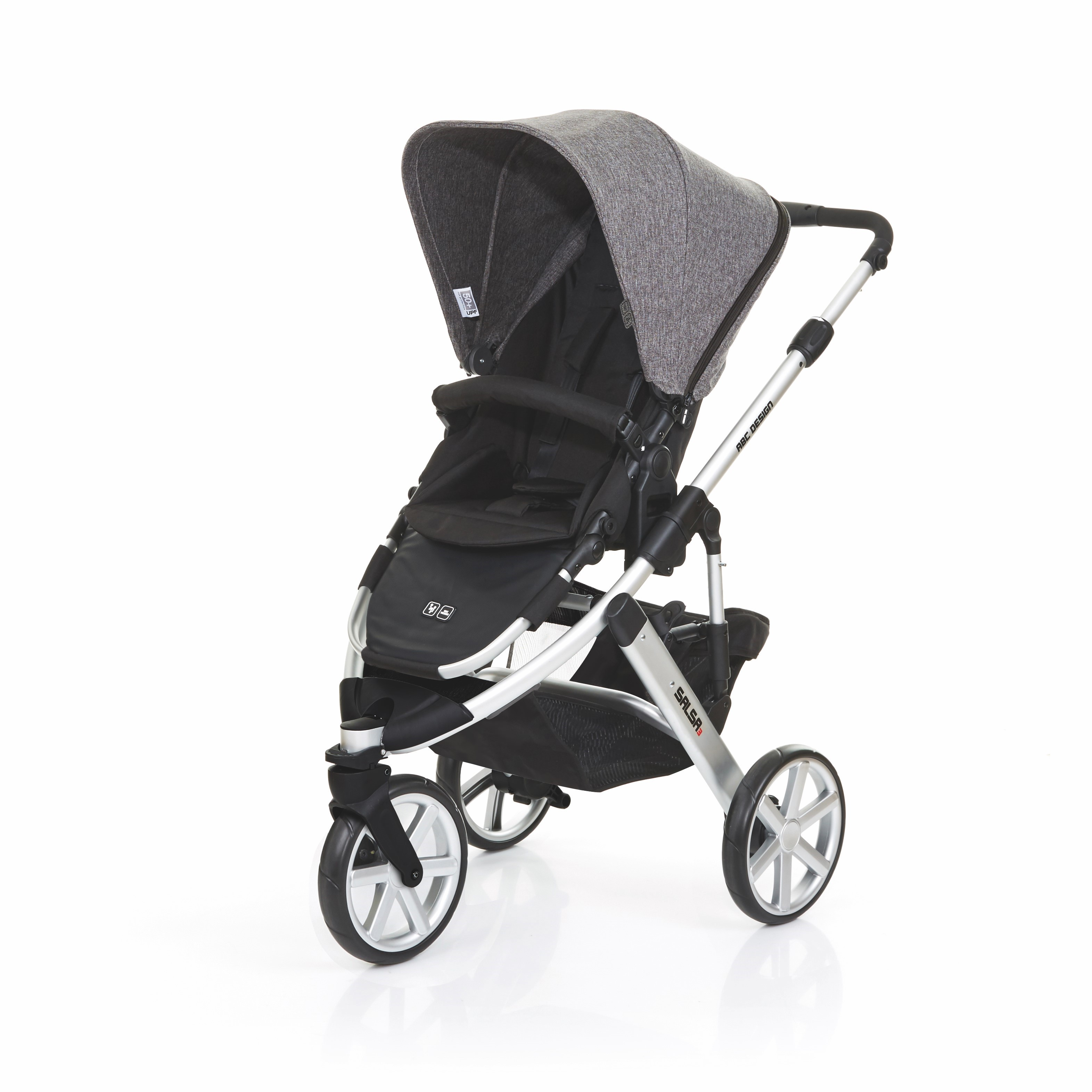 ABC Design Salsa 3 2017 Coal with Track Hood Australia