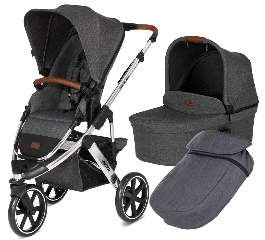 ABC Design Salsa 3 2019 Asphalt Diamond Series including Carrycot