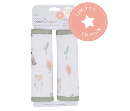 All4Ella Ice Cooling Harness Covers - Forest Friends