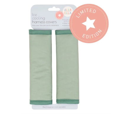 All4Ella Ice Cooling Harness Covers - Sage
