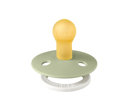 BIBS Night Glow Colour Pacifier 2pk - Sage