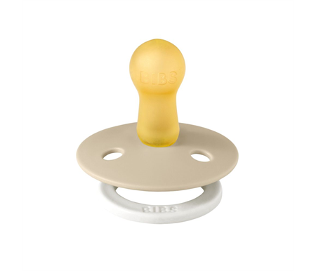 BIBS Night Glow Colour Pacifier 2pk - Vanilla