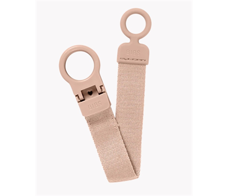 BIBS Paci Clip Loop - Blush
