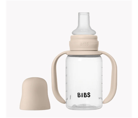BIBS Sippy Bottle - Silicone 150ml - Blush