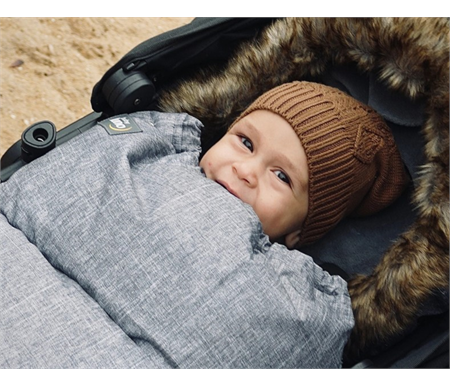 Baby Luno - Nordic Footmuff - Chic Grey