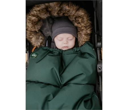Baby Luno - Nordic Footmuff - Hunter Green