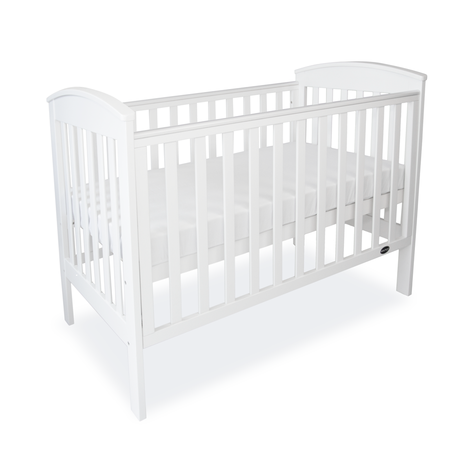 Babyhood Classic Curve Cot White Australia
