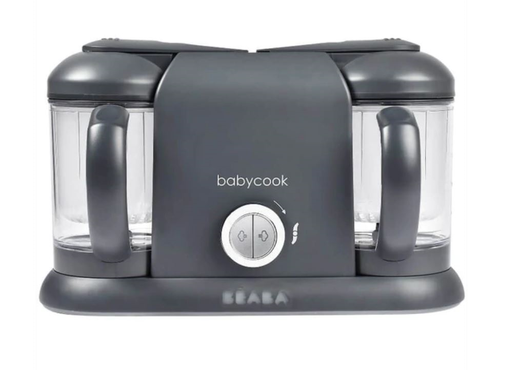 Beaba Babycook Duo 4in1 Steamer Blender Baby Food Maker Dark Grey