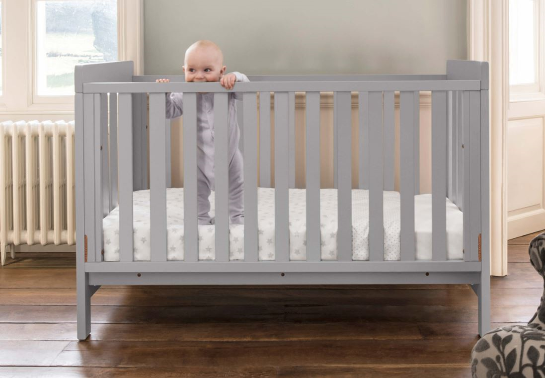Boori Daintree Dropside Cot Bed Pebble Australia