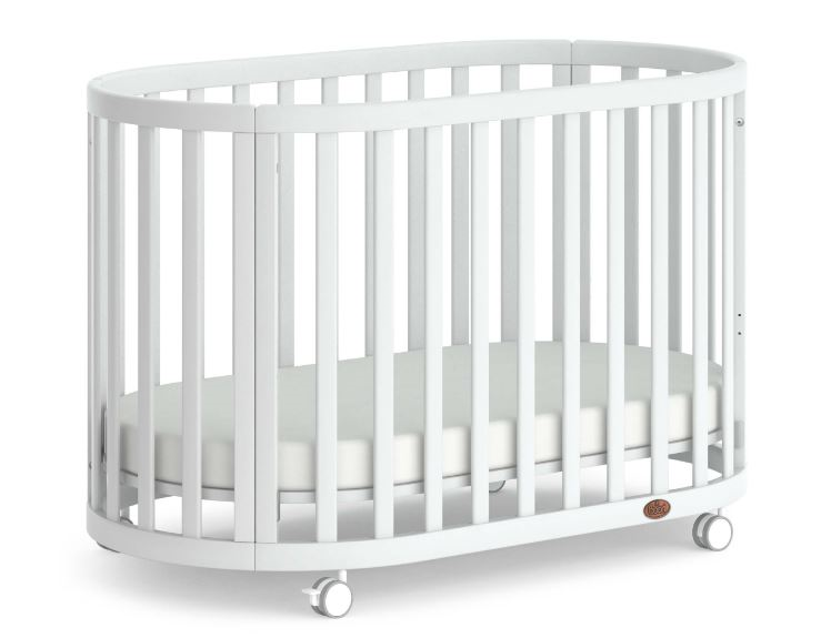 Boori Eden Oval Cot Barley White
