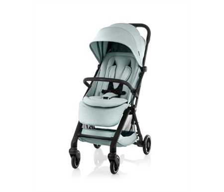 Britax Flylite Travel Stroller - Harbor Blue Melange