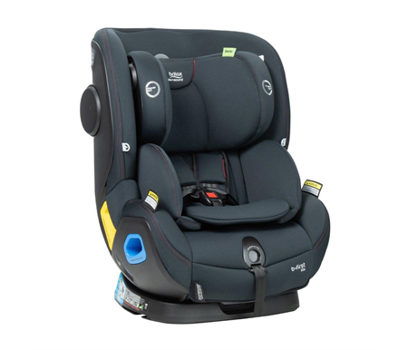 Britax Safe N Sound B-First iFix Convertible Car Seat - Black  Plus Bonus Oval Backseat Mirror & Seat Protector Value $69.90