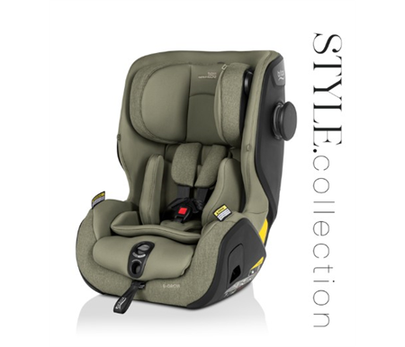 Britax Safe N Sound B-Grow CT Style - Dark Olive - EOFY SALE BONUS Kick Mat