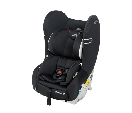 Britax Safe N Sound Graphene EA iFix Black Plus Bonus Oval Backseat Mirror & Seat Protector Value $69.90