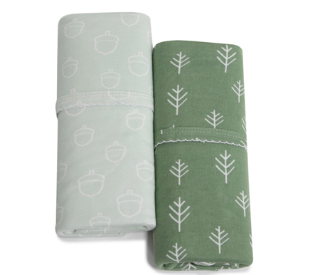 Bubba Blue Nordic 2 pack Jersey Wrap Avacado/Forest
