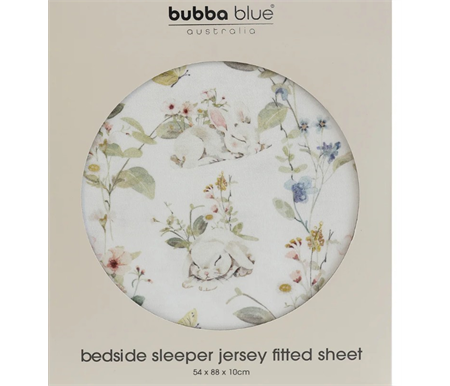 Bubba Blue Sleeping Bunny - Bedside Sleeper Sheet