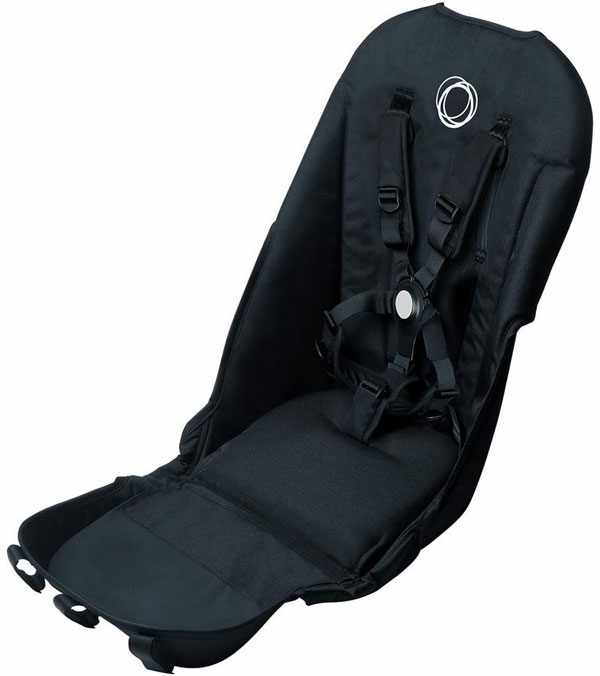 Black Bugaboo Donkey2 Seat Fabric Core