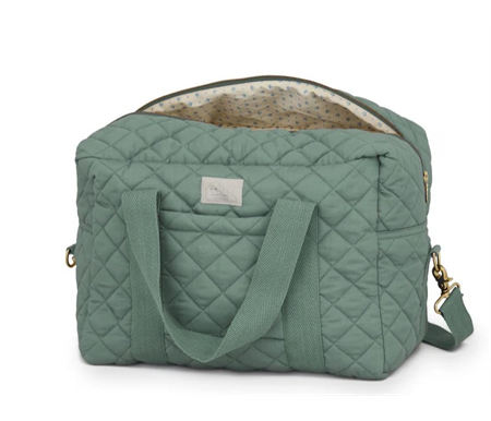 Cam Cam Copenhagen Large Changing Bag - Ivory Green 