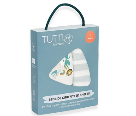 CoZee Fitted Sheets 2pk - Run Wild 