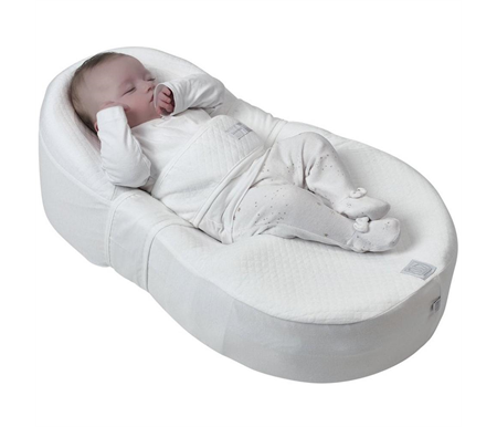 Cocoonababy Nest - White Bonus Free Quilted Cover & Fitted Sheet 