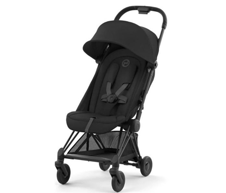 Cybex Coya Travel Stroller - Matt Black / Sepia Black