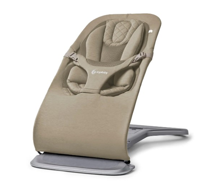 Ergobaby Evolve 3 in1 Bouncer - Olive Plus Bonus Free Toy Bar