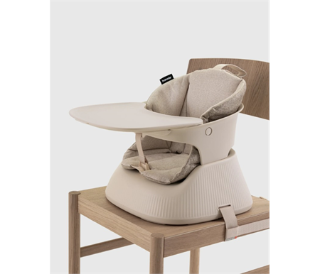 Hannie Portable High Chair White Sand