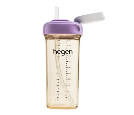 Hegen PCTO 330ml Straw Cup PPSU v3 - Purple