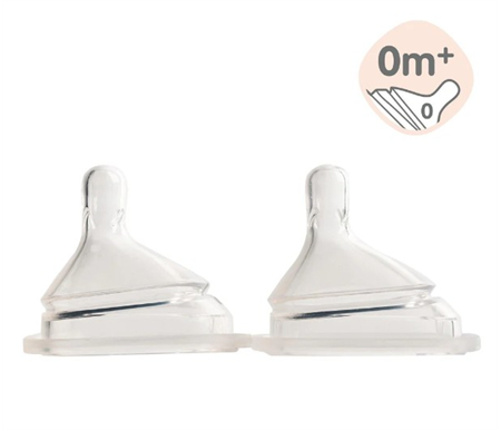 Hegen Teat Extra Slow Flow (2Pack) 0Mths