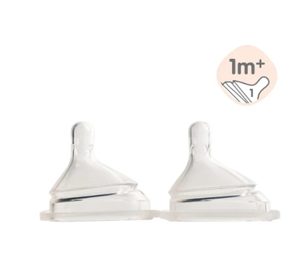 Hegen Teat Slow Flow (2Pack) 1 to 3Mths