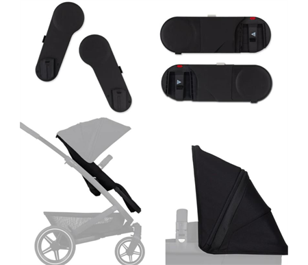 Joolz Geo3 Second Seat Kit - Brilliant Black