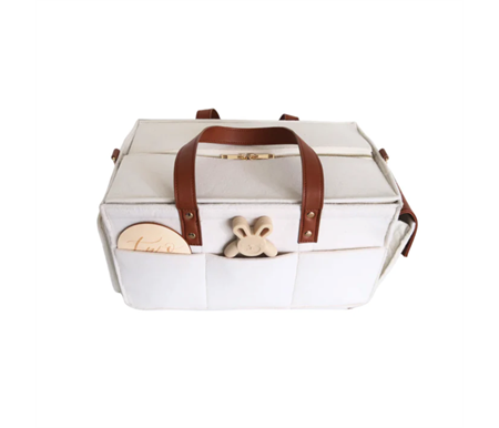 Little Bits Essentials The Caddy Bag - Felt Top (Cream)