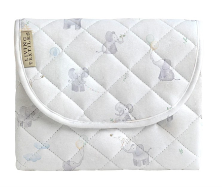 Living Textiles Elephant Playtime Foldable Travel Change Mat