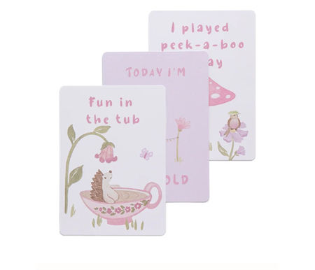 Living Textiles Milestone Cards - Whimsical Wonderland