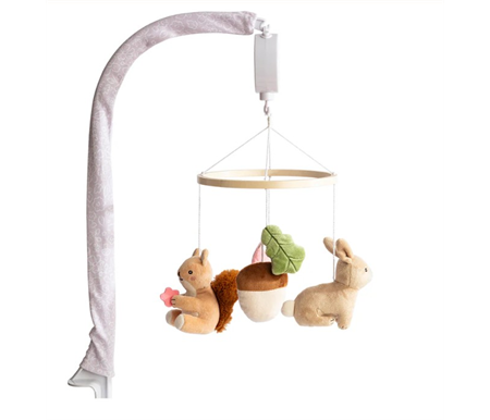 Living Textiles Musical Mobile Set - Whimsical Wonderland