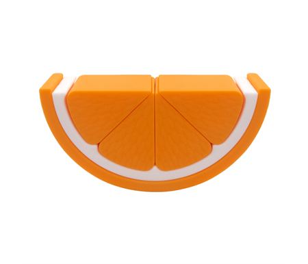 Living Textiles Playground Silicone Orange Puzzle