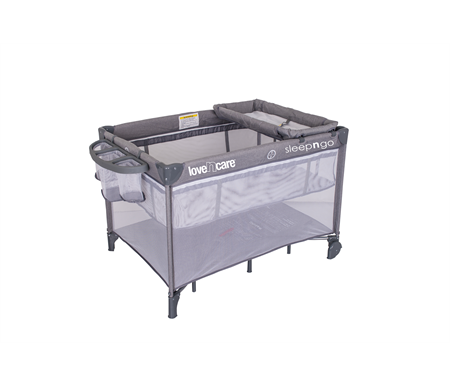 Love N Care 3-in-1 Sleep N Go Travel Cot Plus Bonus Travel Mat 