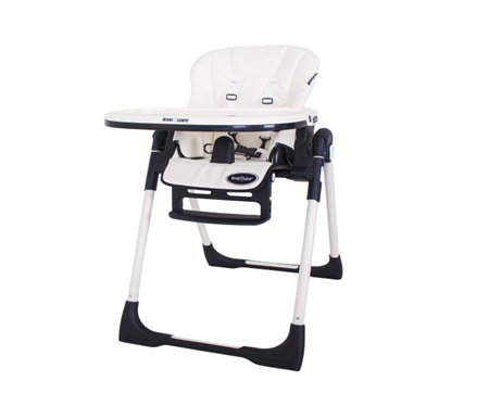 Love N Care Montana Highchair-White -Display Only