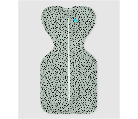 Love To Dream Designer Collection Swaddle Up Original 1.0 tog Newborn Olive with Black Spots