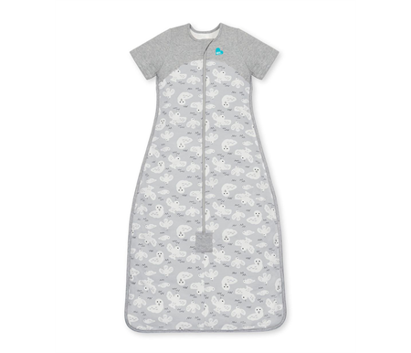 Love To Dream Organic Cotton Sleep Bag 1.0 Tog 18-36m - Grey Doves