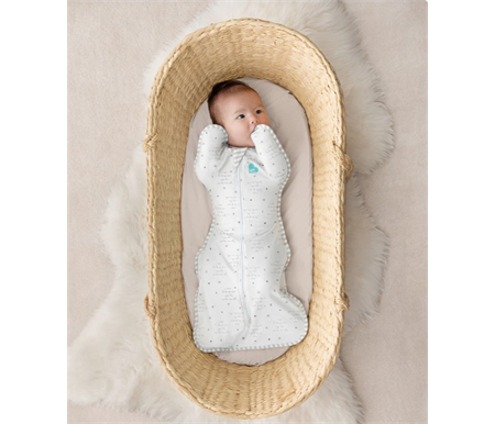 Love To Dream Swaddle Up Lite 0.2 Tog Newborn White-You Are My