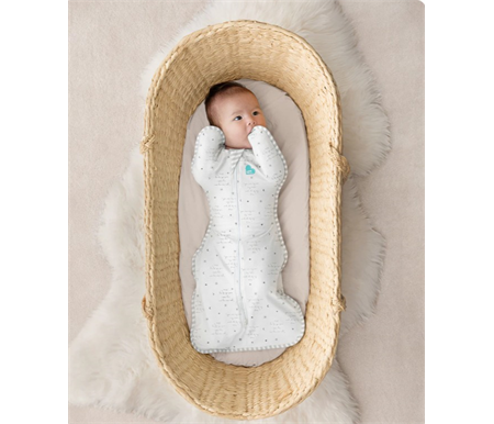 Love To Dream Swaddle Up Lite 0.2 Tog Small White-You Are My