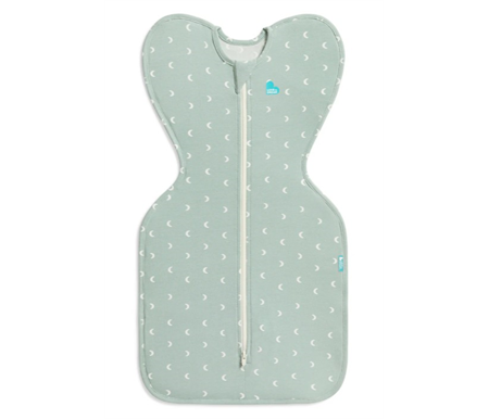 Love To Dream Swaddle Up Stretch Twinkle Cotton 1.0 Tog Newborn - Olive