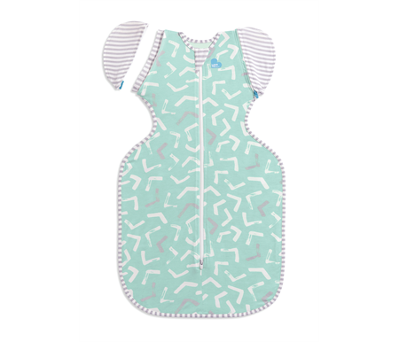 Love To Dream Swaddle Up Transition Bag Bamboo LITE 0.2 Tog Large 8.5-11 kg - Mint