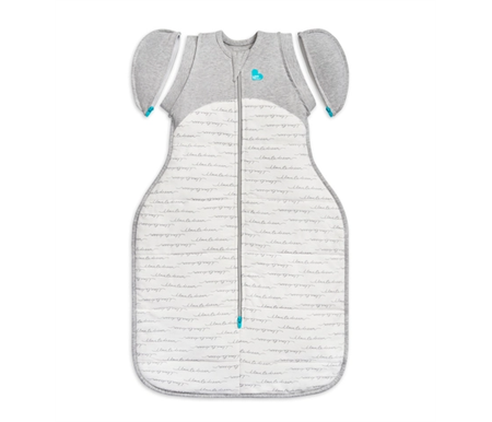 Love To Dream Swaddle Up Transition Bag Warm 2.5 Tog Large 8.5-11kg - White Dreamer