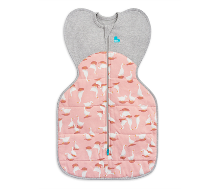 Love To Dream Swaddle Up Warm 2.5 Tog Medium 6-8.5kg - Dusty Pink Silly Goose