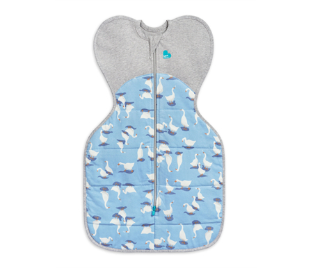 Love To Dream Swaddle Up Warm 2.5 Tog Small 3.5-6kg - Dusty Blue Silly Goose