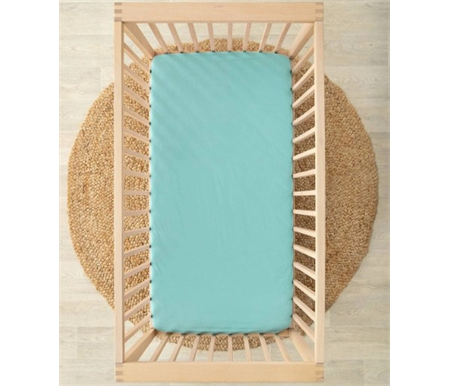 Love To Dream Tencel Cot Sheet / Mattress Protector - MARINE