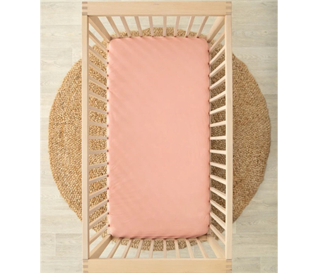 Love To Dream Tencel Cot Sheet / Mattress Protector - ROSE